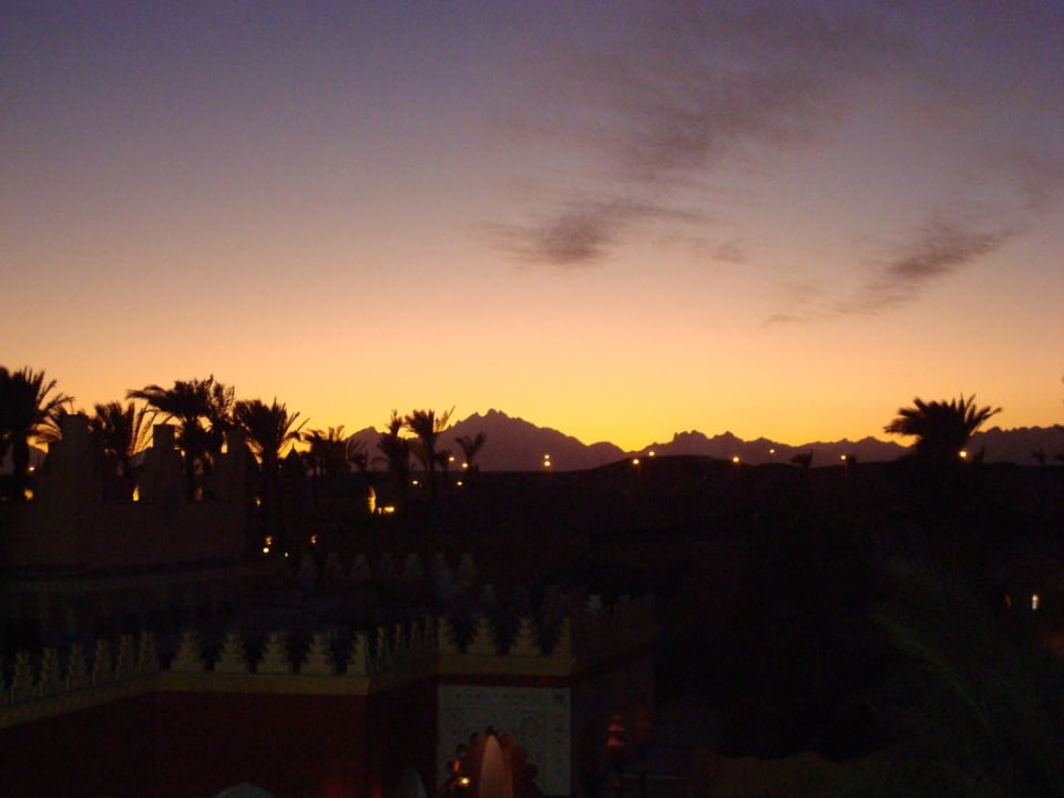 Sonnenuntergang Pickalbatros Alf Leila Wa Leila Resort - Neverland Hurghada