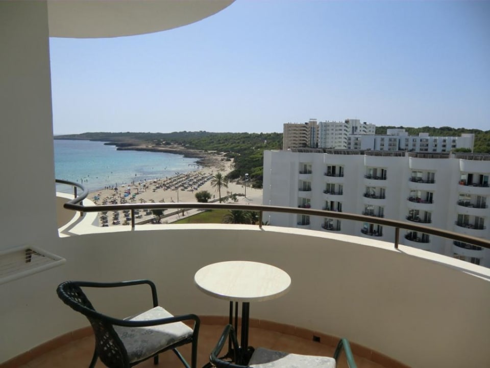 Ausblick aus Zimmer 616 Hipotels Hipocampo Playa