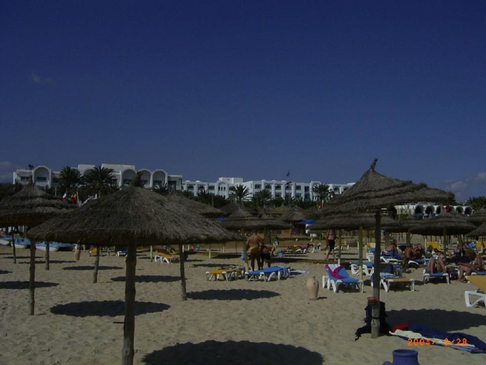 hotel vom strand aus Hotel Nesrine