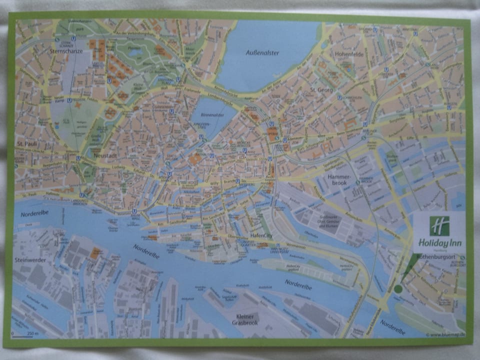 Lageplan Arthotel ANA Hafen City