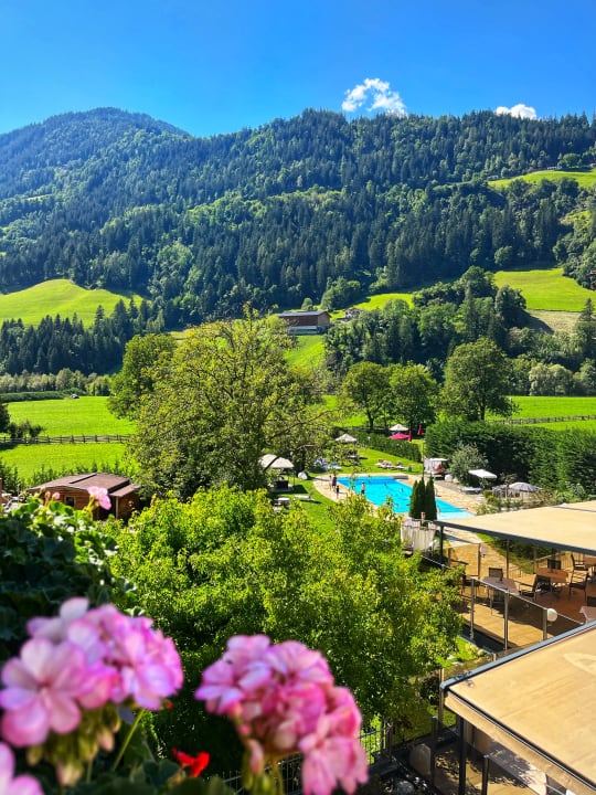 Ausblick Hotel Wiesenhof Garden Resort