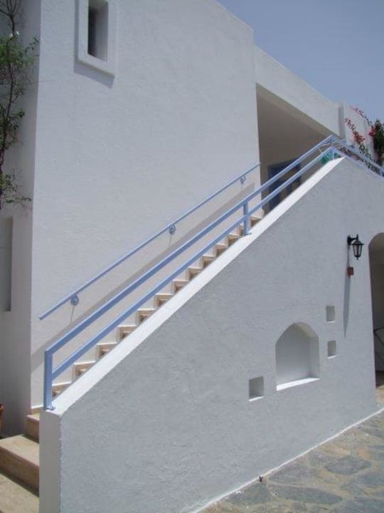 Aufgang zu den Zimmern im 1. Stock Tamarisk Murat Hotel