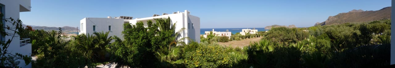 Panoramablick aus Hotelzimmer Hotel Plakures