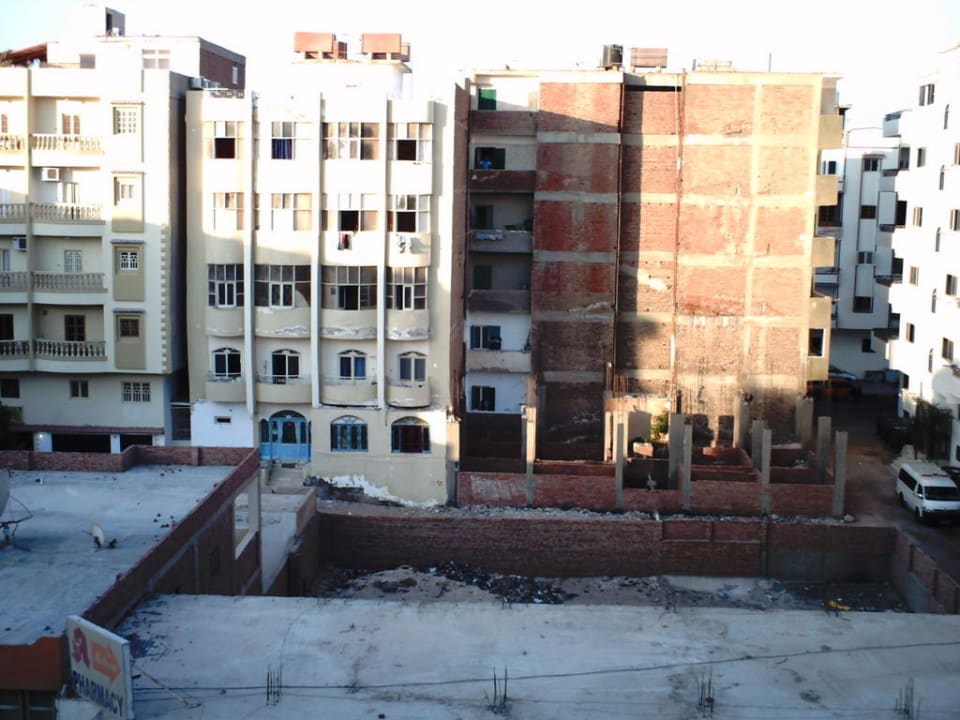 Ausblick vom Zimmer Hotel Shedwan Garden