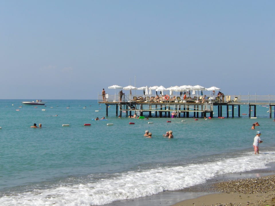 Strand mit Hotelsteg Belek Beach Resort Hotel