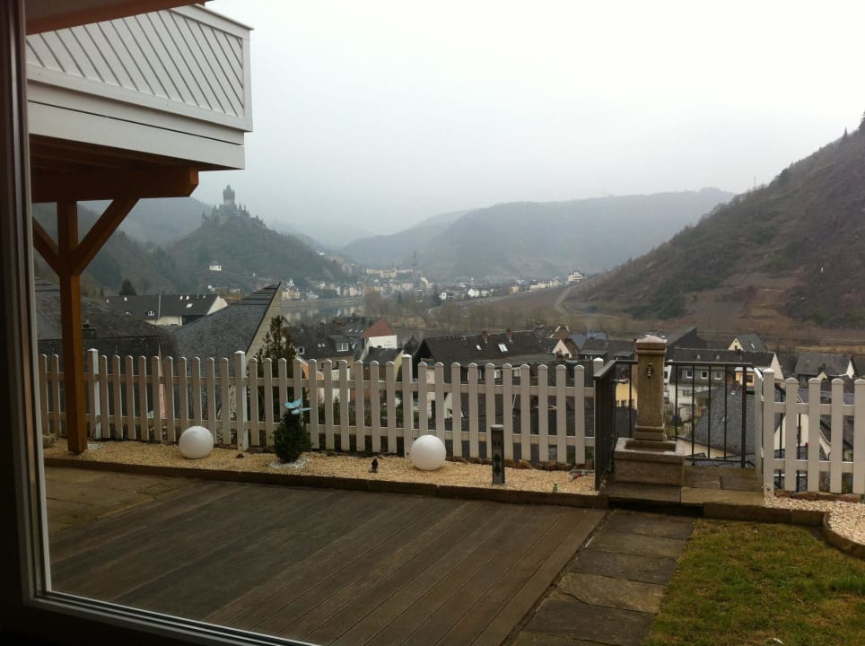 Blick aus dem Esszimmer Anitas Ferienhaus