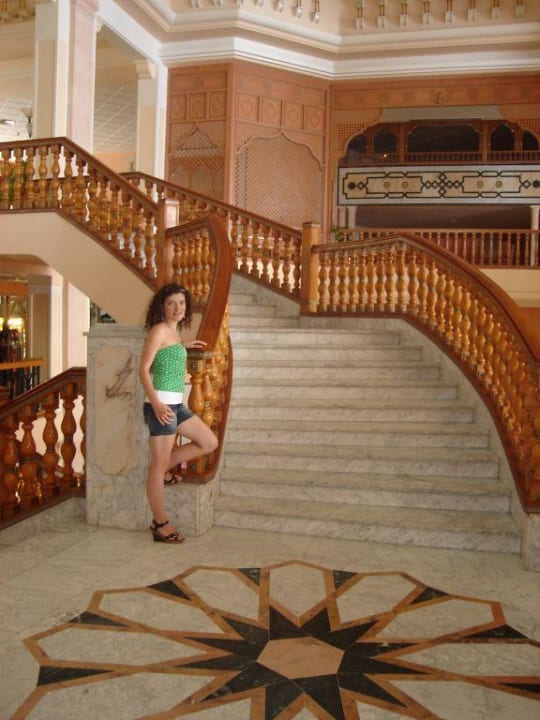 Treppenhaus in der Lobby Mahdia Palace Thalasso