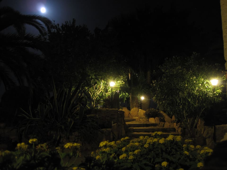 Zugang zum Poolbereich Finca Son Guardiola