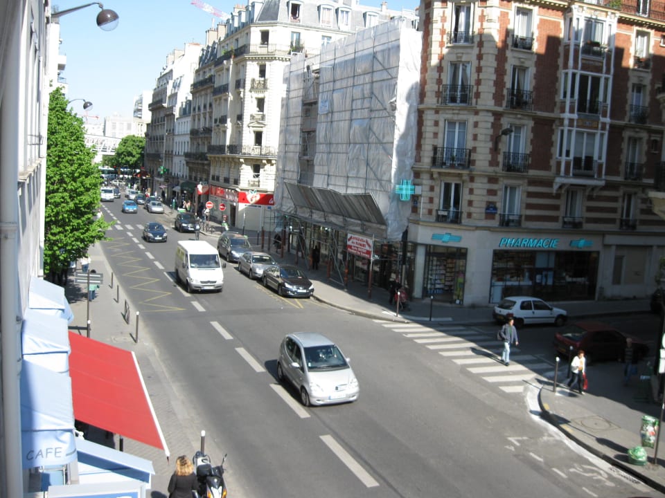 Ausblick aus dem Zimmer Hotel Lecourbe
