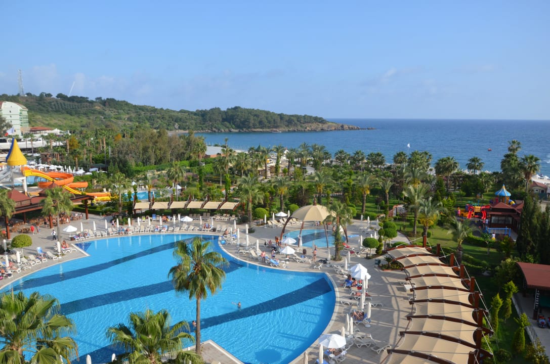 Blick vom Zimmer Saphir Resort & Spa