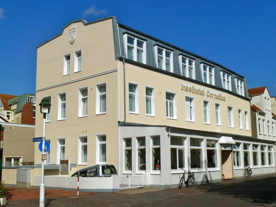 Hotel Cornelius Außenansicht Inselhotels Ihnken & Cornelius