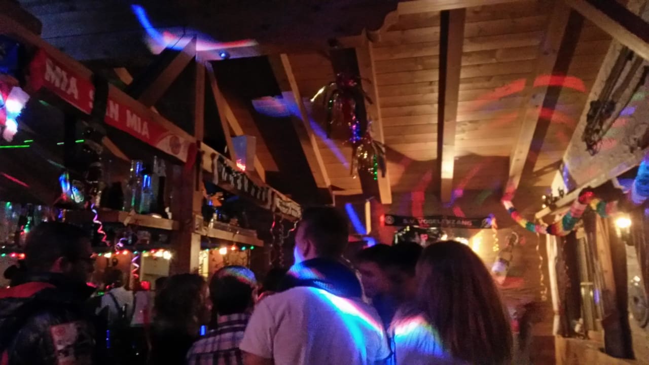 Goaßhitt'n nach Abendessen Hotel Berghof