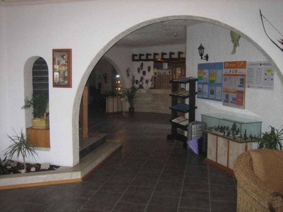 Empfang mit Rezeption Gaia Garden Hotel