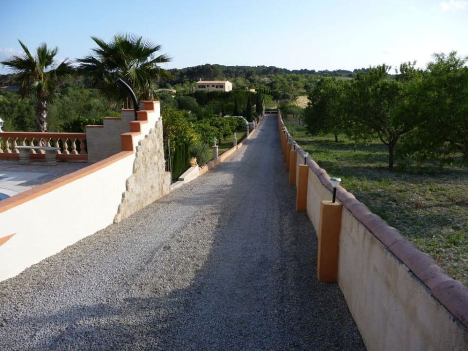 Finca Montana / Auffahrt Finca Montana