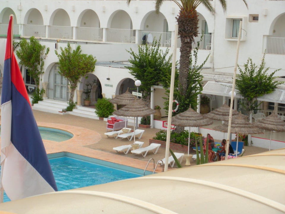 Blick zum Maurischen Cafe El Mehdi Beach Resort