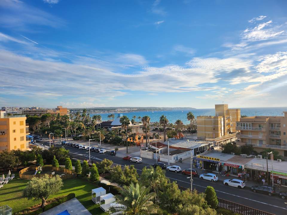 Ausblick Hipotels Gran Playa De Palma