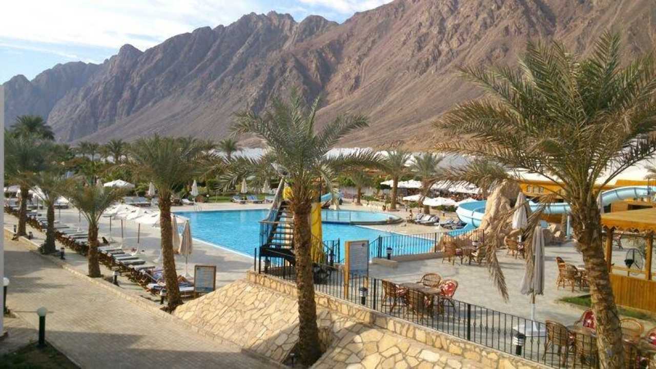 Blick von Balkon Happy Life Village