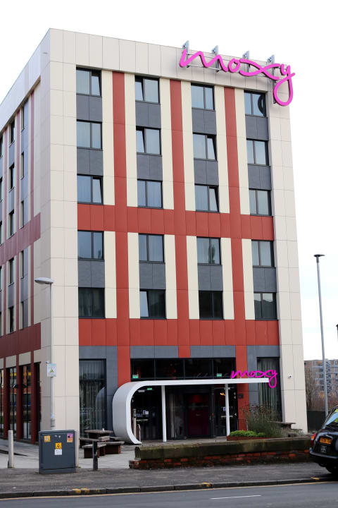 Außenansicht Moxy Glasgow Merchant City