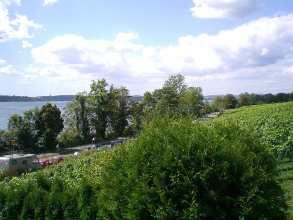 Den Bodensee vom Zimmer gese(h)en Hotel Fischerhaus Garni