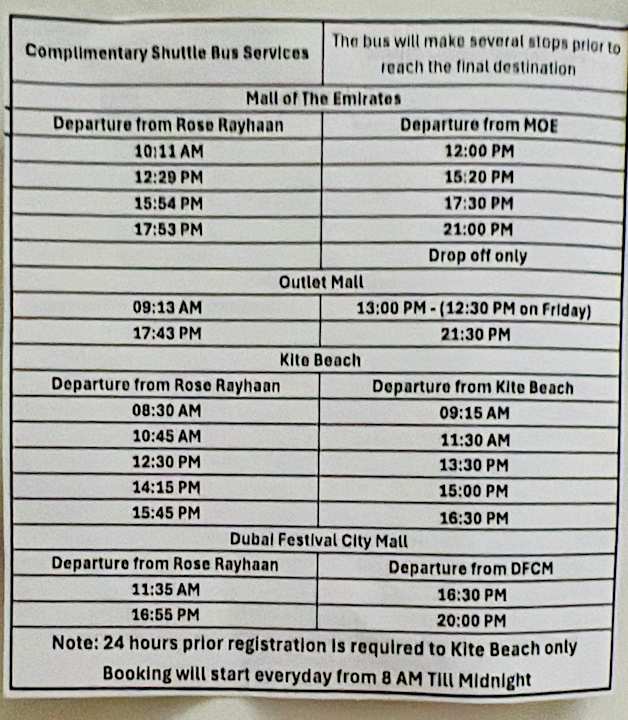 Sport & Freizeit Rose Rayhaan by Rotana