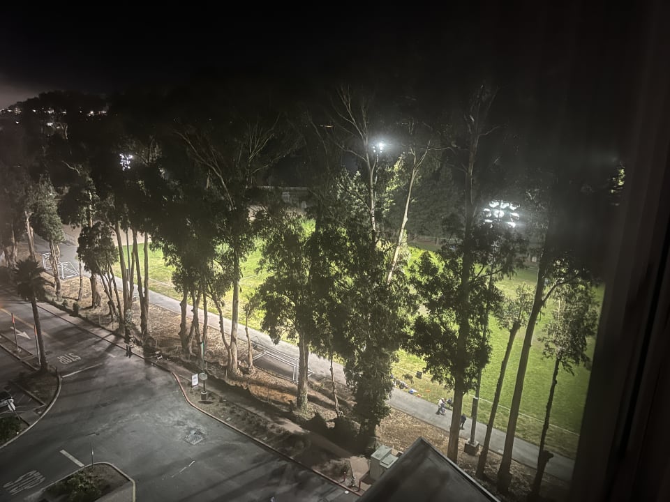 Ausblick Hotel Crowne Plaza San Francisco International Airport