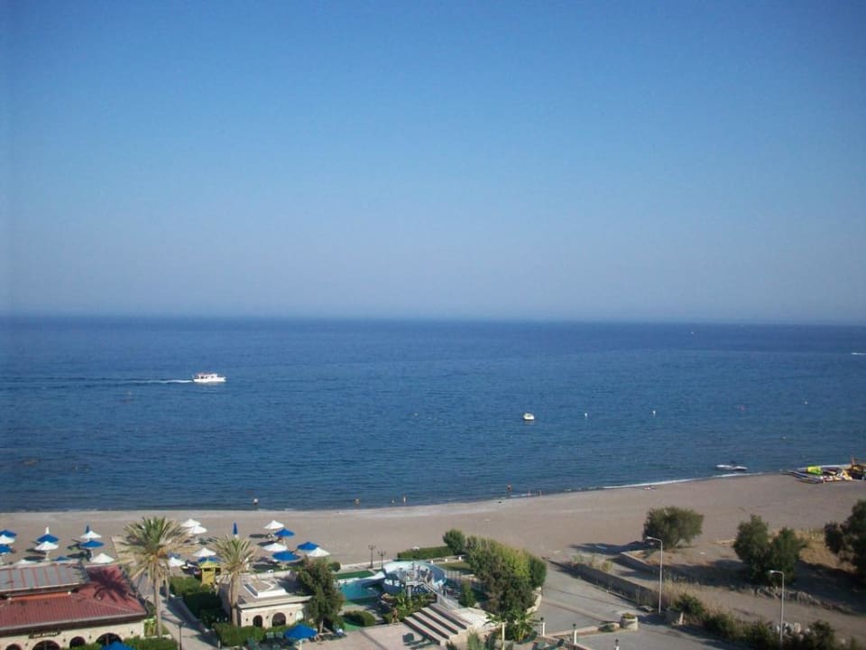 Blick vom Zimmer Olympos Beach Hotel