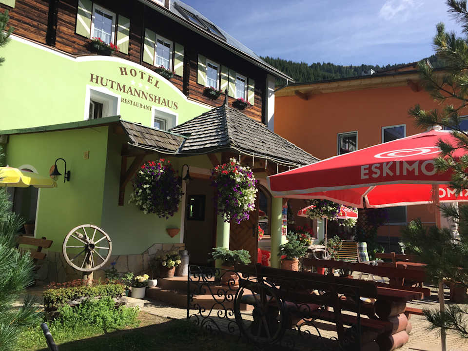 Außenansicht Hotel Hutmannshaus