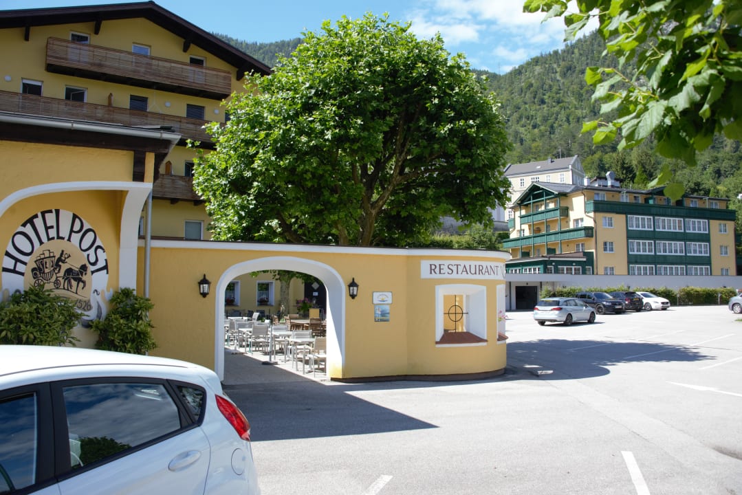 Außenansicht Landhotel Post Ebensee