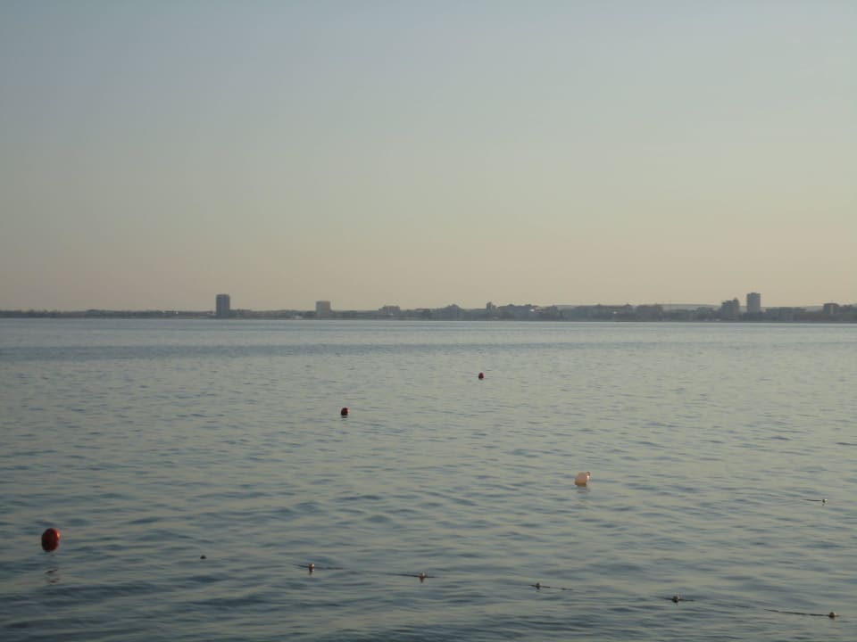 Ausblick vom Hotel nach Nessebar Hotel Sineva Beach