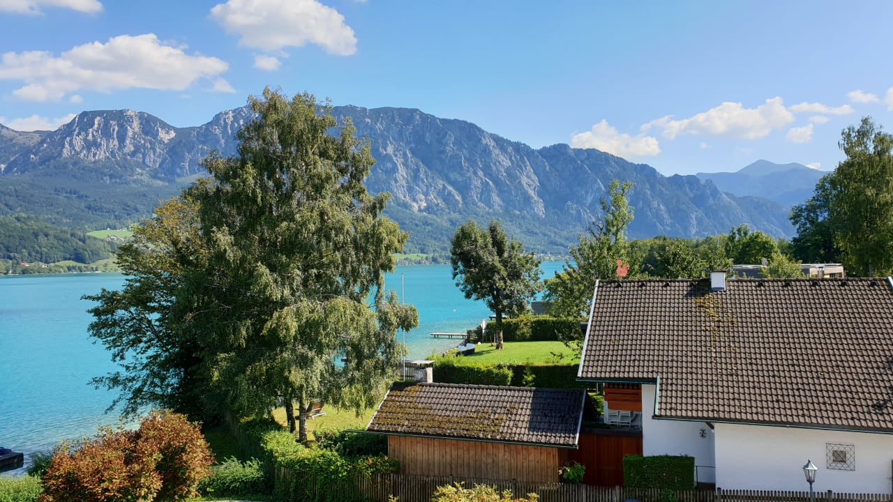 Ausblick Hotel Stadler am Attersee