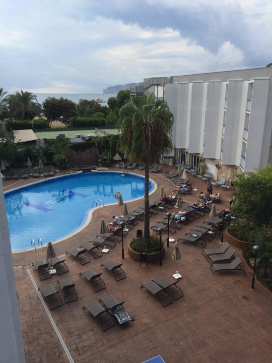 Ausblick von Zimmer Nr. 337 H10 Casa del Mar