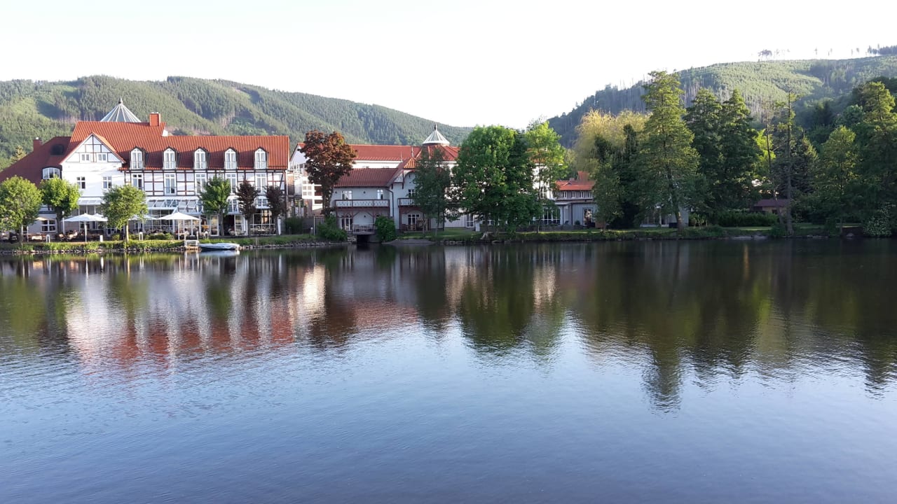 Blick auf das Hotel Landhaus Zu den Rothen Forellen