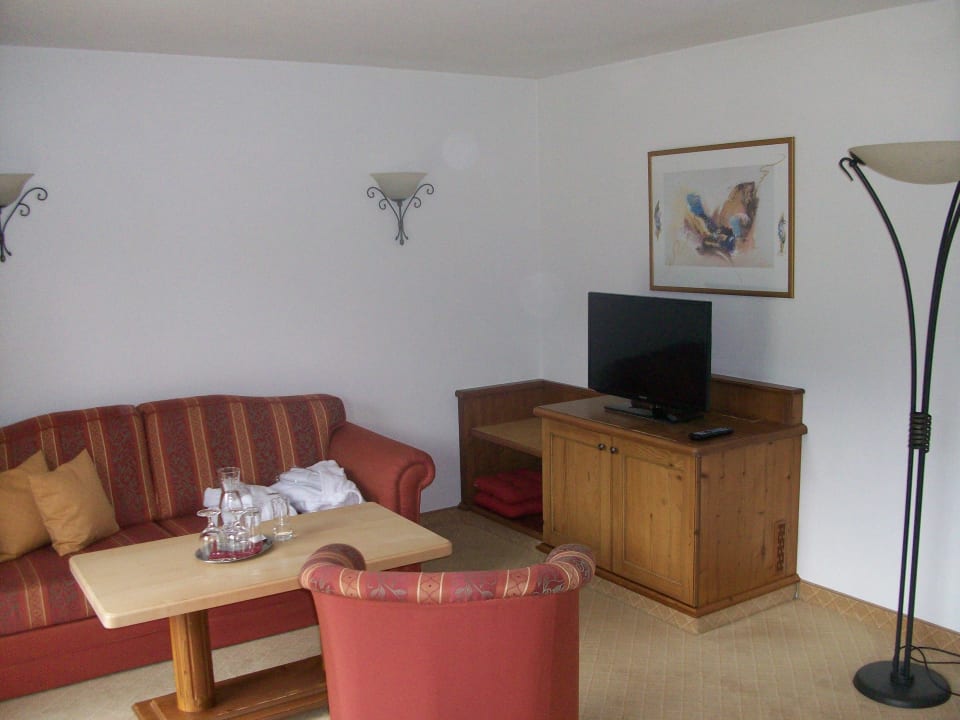 Wohn/Schlaf Bereich Hubertus Hotel & Apartments