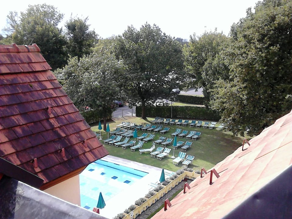 Blick vom Balkon Thermen Hotel Radkersburger Hof