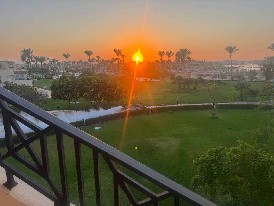 Ausblick Cleopatra Luxury Resort Makadi Bay