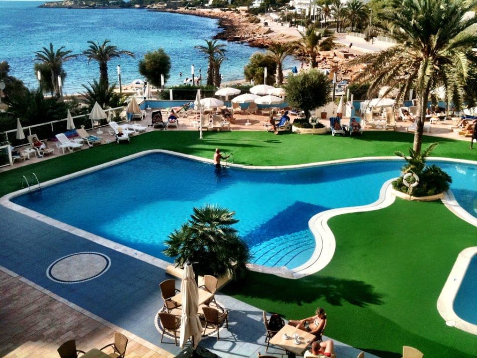 Blick von Balkon Hotel-Apartamentos Blau Parc