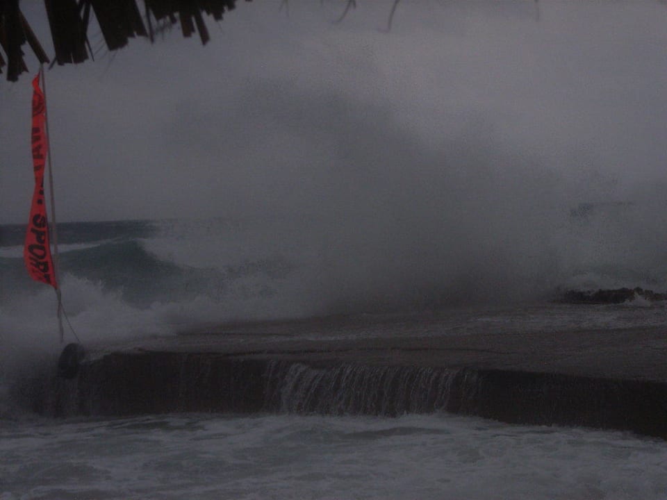 Einen Tag Scheißwetter Olympos Beach Hotel