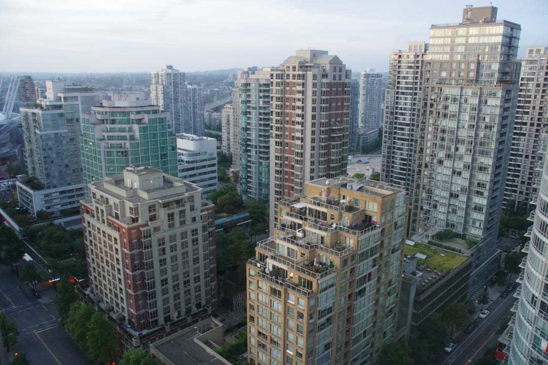 Ausblick Hilton Vancouver Downtown