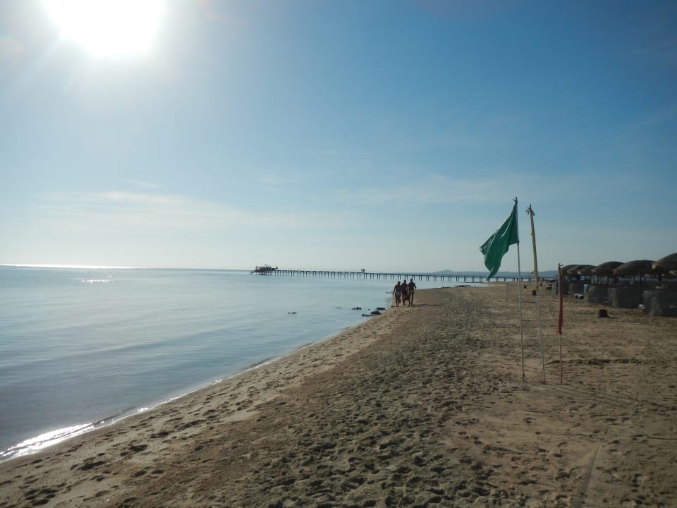 Blickrichtung nach Süden Hotel Gorgonia Beach Resort