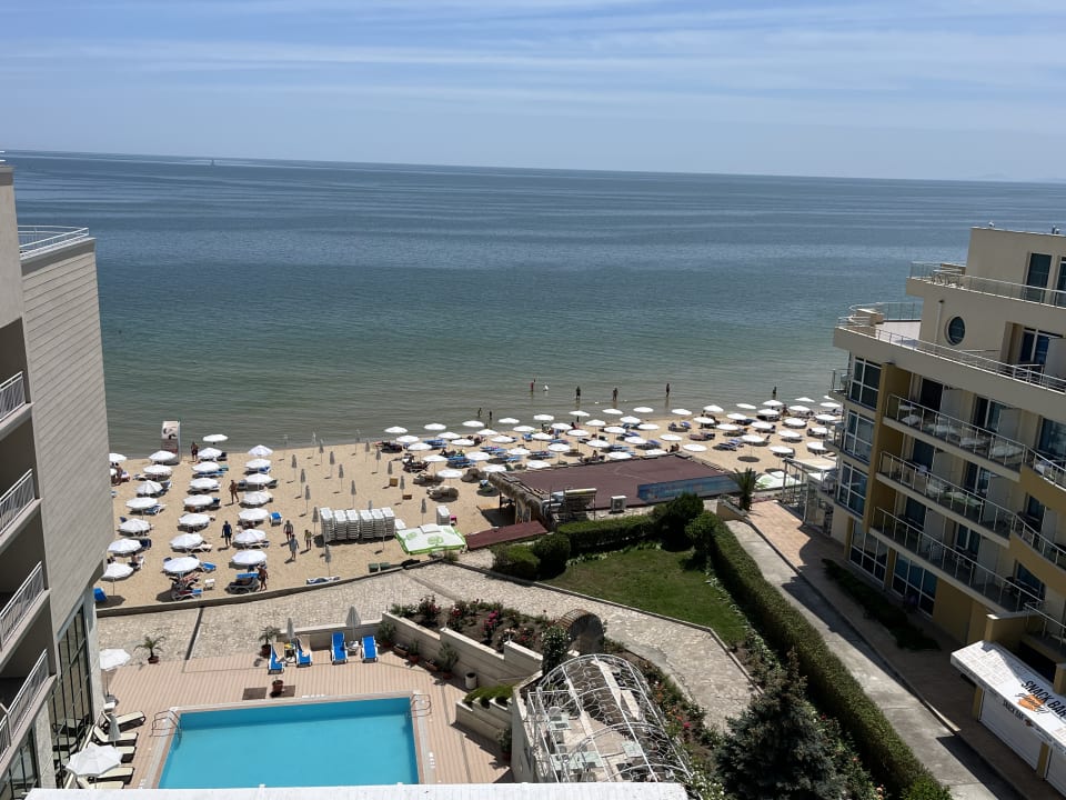 Ausblick Hotel Bilyana Beach