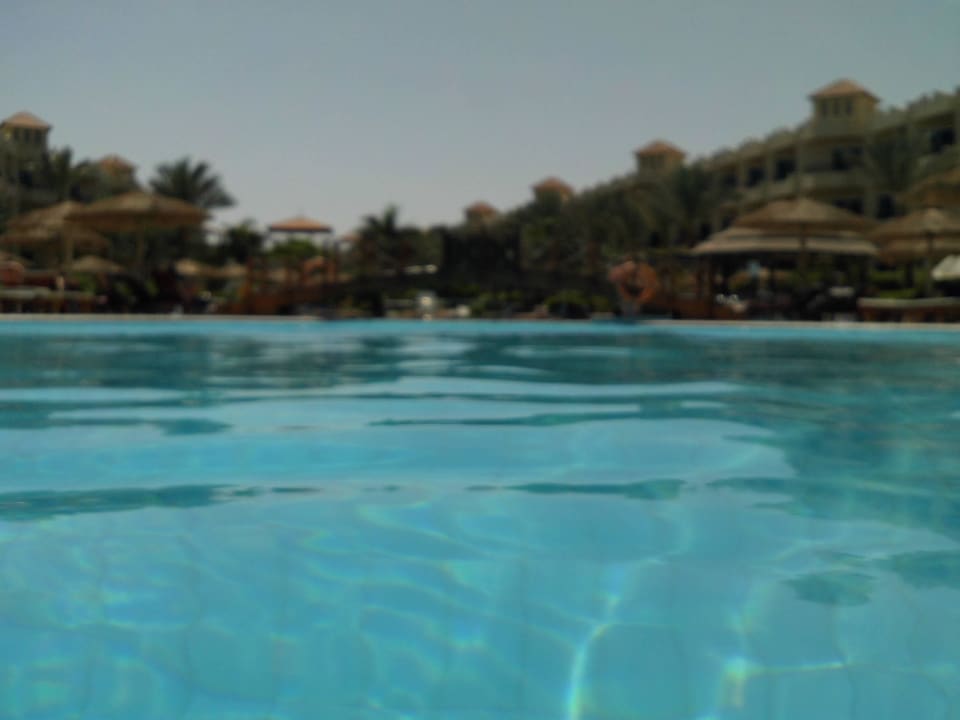 Aufnahme vom Pool aus Amwaj Beach Club Abu Soma Resort