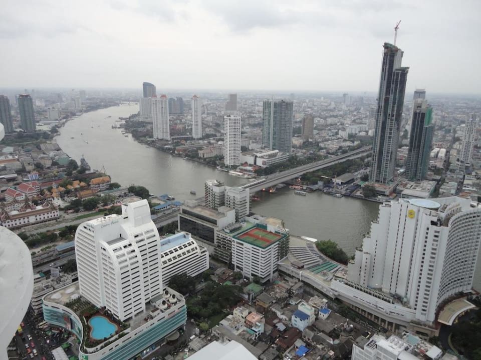 Ausblick Balkon 2-Bedroom Deluxe Suite 5115 Hotel Lebua At State Tower