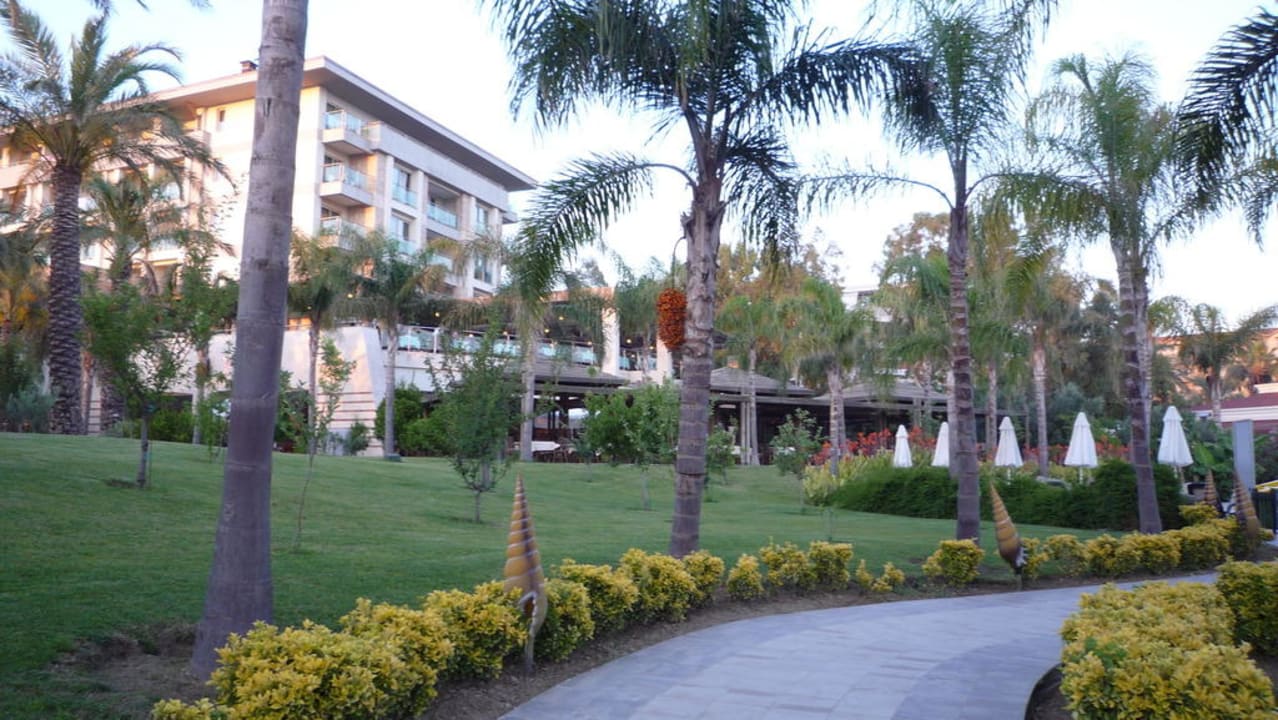Haupthaus mit Restaurant Sunis Kumköy Beach Resort Hotel & Spa