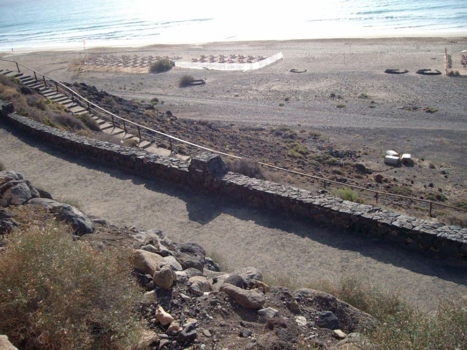 Weg zum Strand Club Jandia Princess