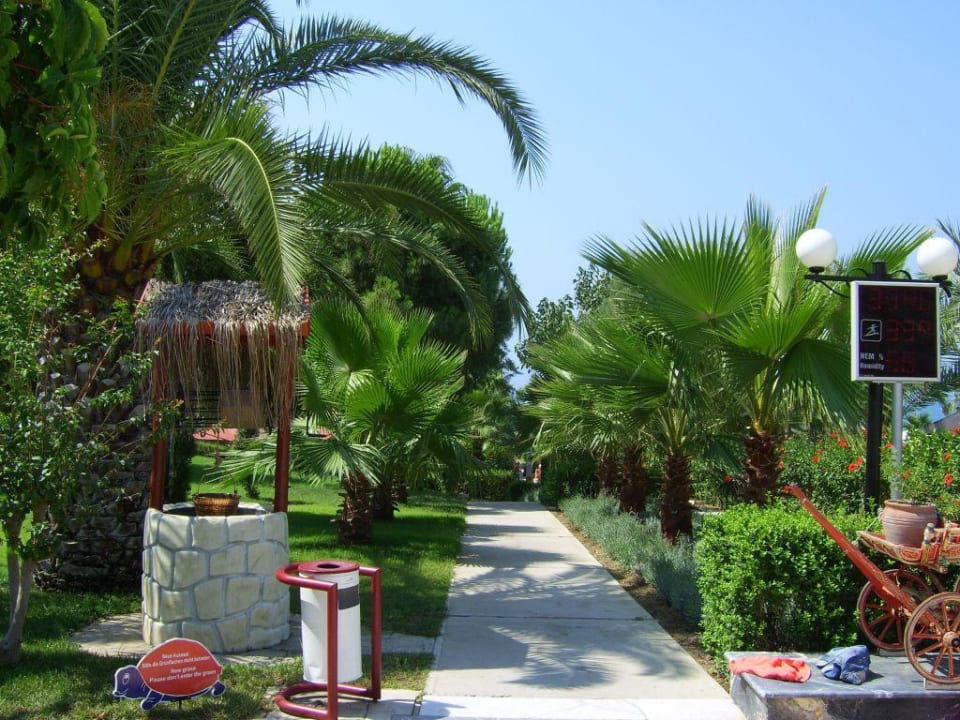 Weg zum Strand Hotel Miramare Beach