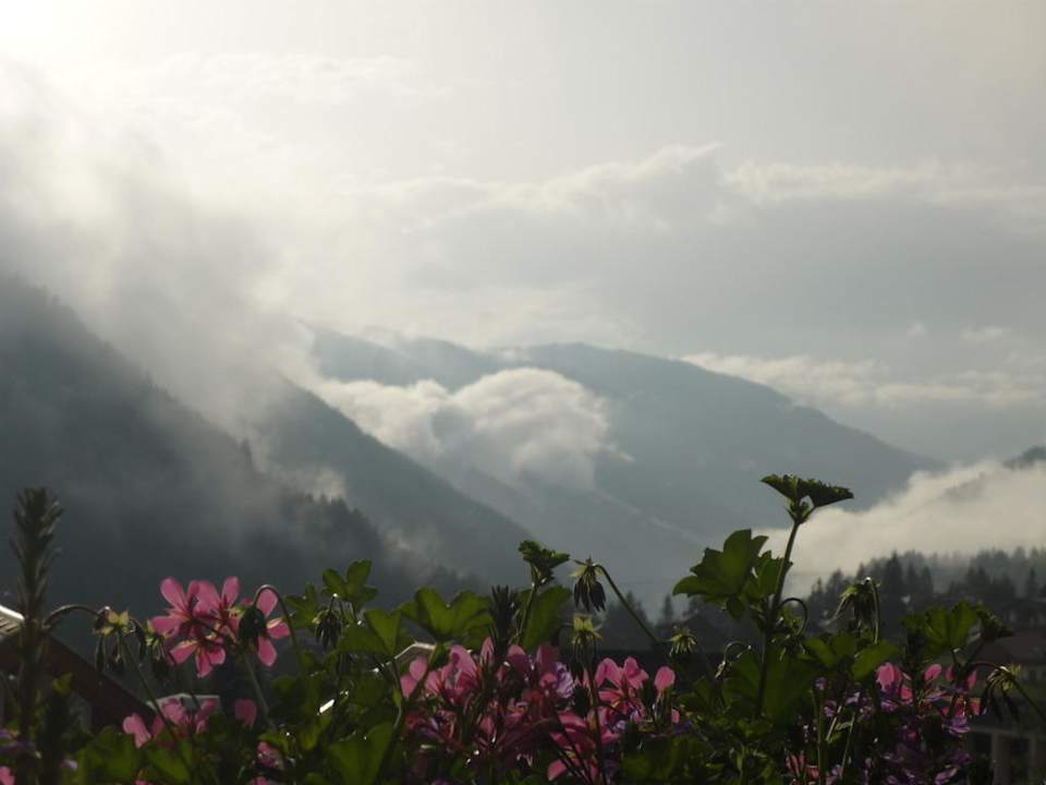 Vista dal balcone Apart Residence Rautal