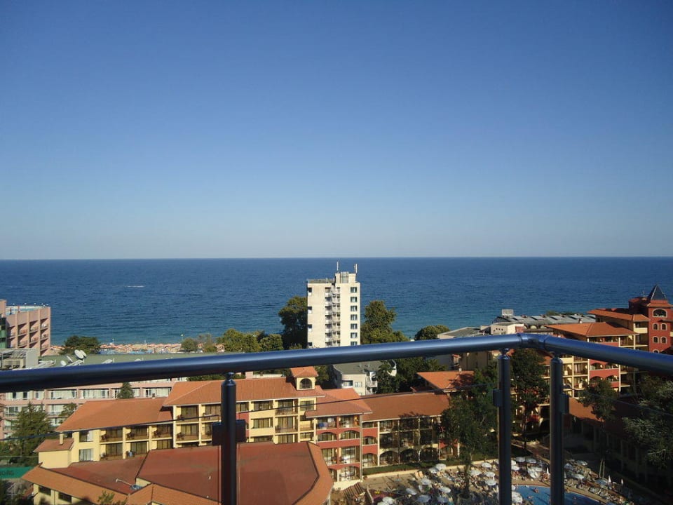 Meerblick aus Zimmer Park Hotel Golden Beach