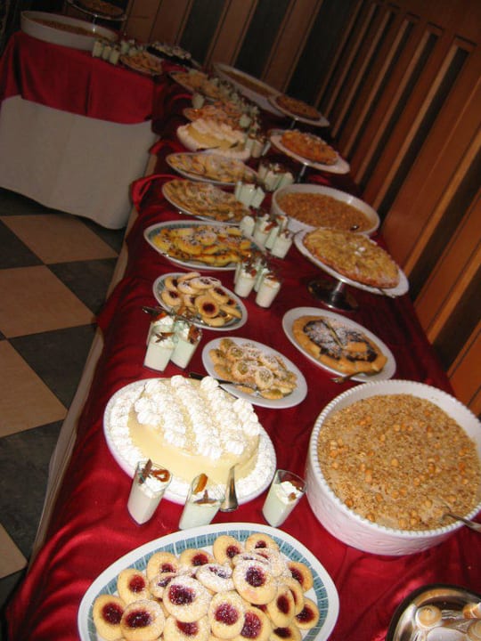 Nachspeisenbuffet Tirreno Resort