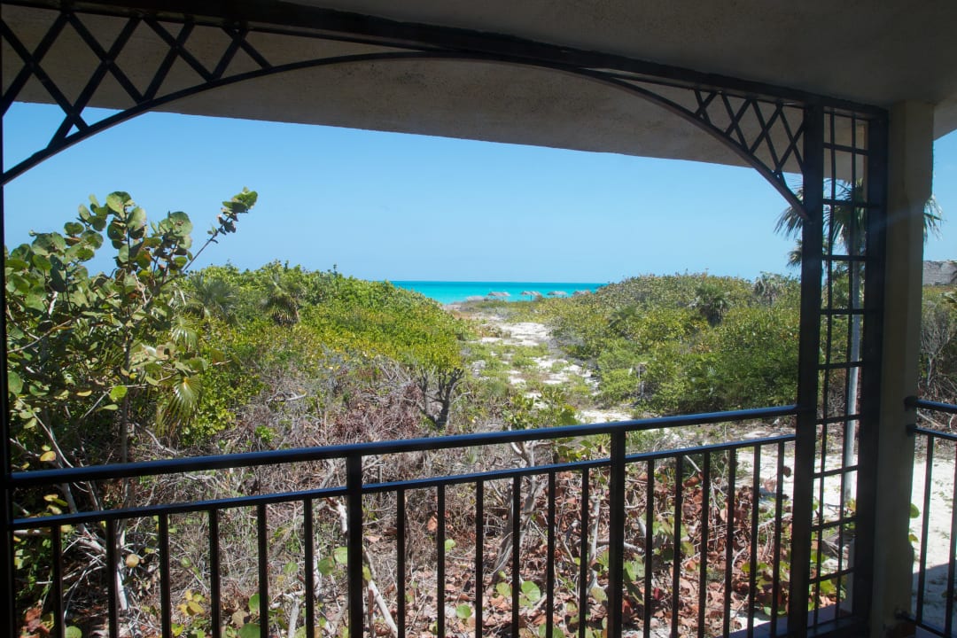 Von unserer Terrasse aufs Meer Hotel Sol Cayo Santa Maria
