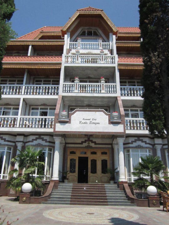 Eingang des Hotels Hotel Prinz Golitsyn